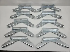 (10) Pontoon Trailer V Wing Brackets Bunk Bolster Boat Pontoon V Wing Brackets