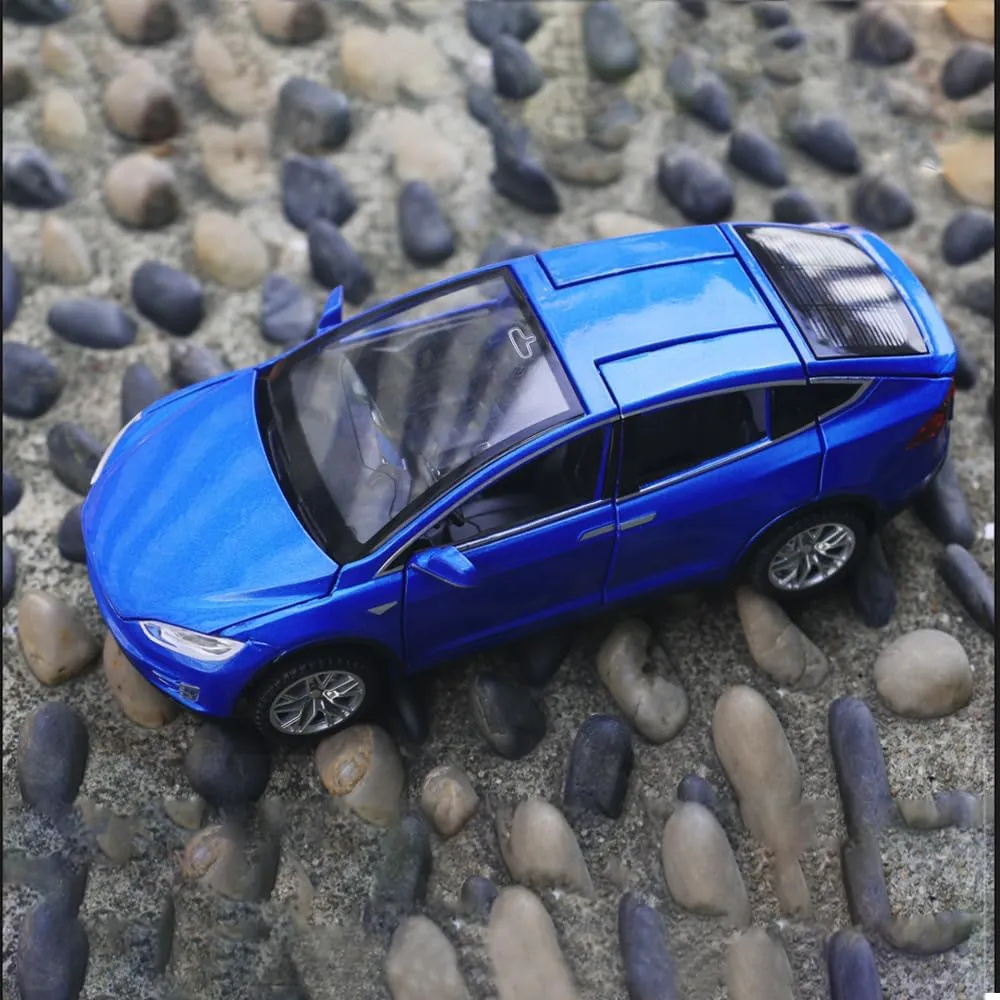 1:32 Scale Car Model X90 Alloy 1/32 Diecast Model Car w/Sound & Light Pull Back Model Mini Vehicles Toys for Kids Gift Lovers Collection