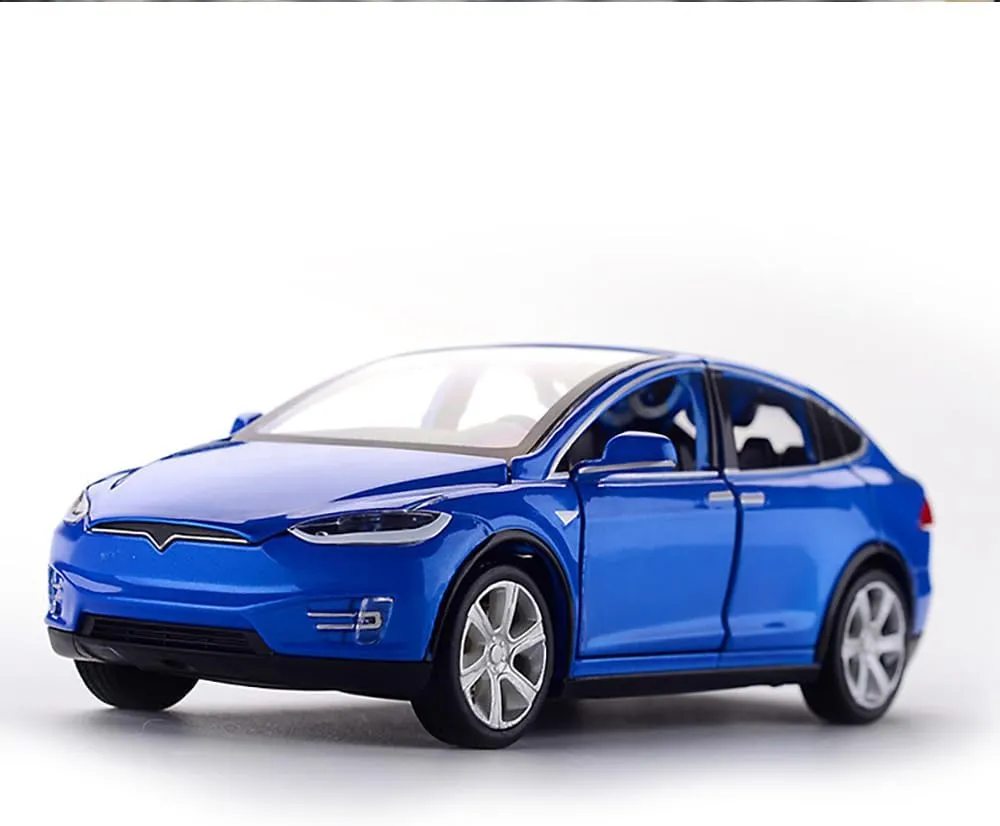 1:32 Scale Car Model X90 Alloy 1/32 Diecast Model Car w/Sound & Light Pull Back Model Mini Vehicles Toys for Kids Gift Lovers Collection