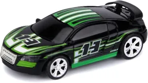 1:58 Ultra Small Mini Wireless Remote Control RC Race Car for Adults, 2.4GHZ Creative Race Car Made from Soda Cans, Can be Controlled Via a Mobile App.