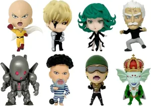 16D Trading Figure Collection, One Punch Man Vol. 2, Non-scale, PVC, Pre-painted Complete Trading Figure, Box of 8