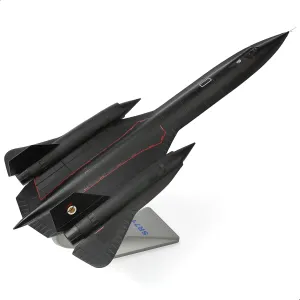 1/72 SR-71a Blackbird Metal Model 17.9 inchs High-Altitude Reconnaissance Aircraft 17980 Military Diecast Plane Model for Collection or Gift