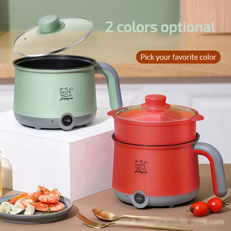1.8L Electric Hot Pot with Steamer