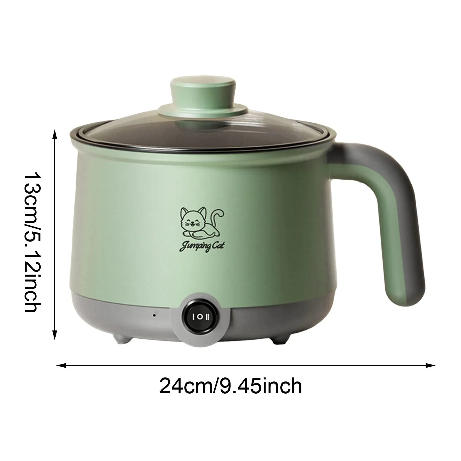 1.8L Electric Hot Pot with Steamer