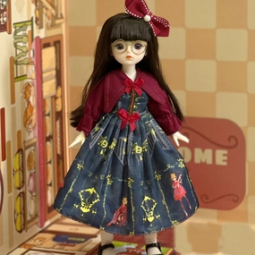 1/6 Bjd Dolls Ball Jointed Doll Joint Doll Smart with Clothes Anime Myou Kawaii (HeEn)