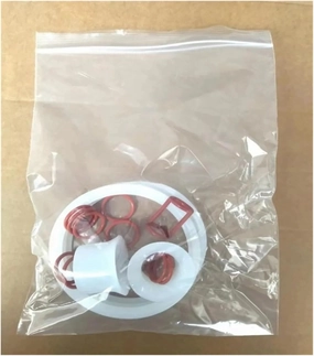 1 Bag of Gaskets Red Seal Rings, Compatible for MK, Soft Ice Cream Machines Spare Parts Replacement Fittings