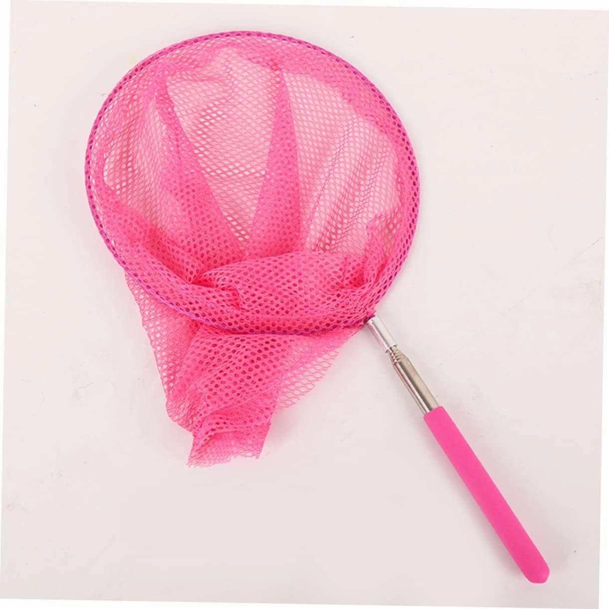 1pc Nets for Catching Foldable Fish Net Cast Small Crab Aquarium Nets Colorful Fishing Net Landing