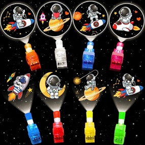 28 Pack Valentines Day Gifts for Kids, Valentines Cards for Kids with LED Finger Lights Light Up Toys Bulk Glow In The Dark Toy for Kids Boy Girl Classroom School Exchange Prize Party Favors