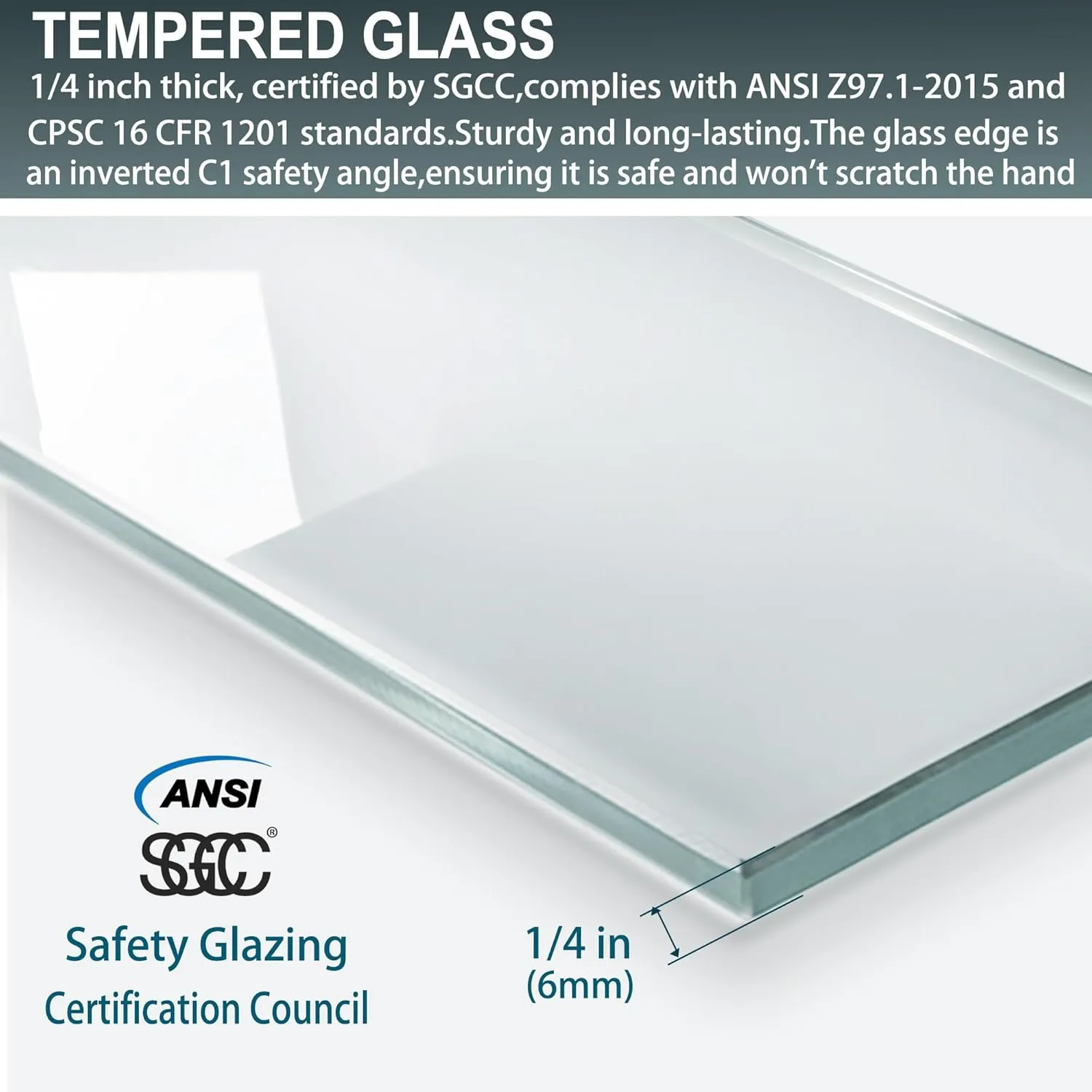 38-42" W x 71" H Semi-Frameless Pivot Swing Glass Shower Door,with 1/4"(6mm) Clear SGCC Tempered Glass,Brushed Nickel Finish,Reversible Installation
