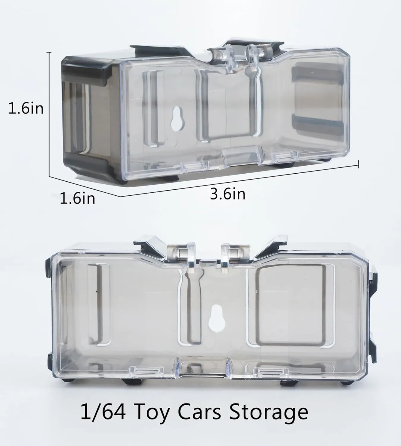 40 Pcs 1/64 Toy Car Display Organizer Storage Case for Hot Wheels Car,for Model and Matchbox Car,Clear Acrylic Dustproof Hot Toy Wheels Display Case