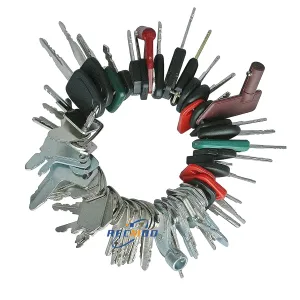 64 Heavy Construction Equipment Ignition Key Set fit for Caterpillar JD Hyundai Volvo Doosan Komatsu Hitachi JCB Toyota Liebherr Excavator Truck Loader Tractor Forklift