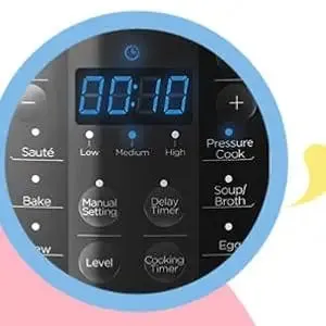 6QT Multi-Function Pressure Cooker with 12 Presets