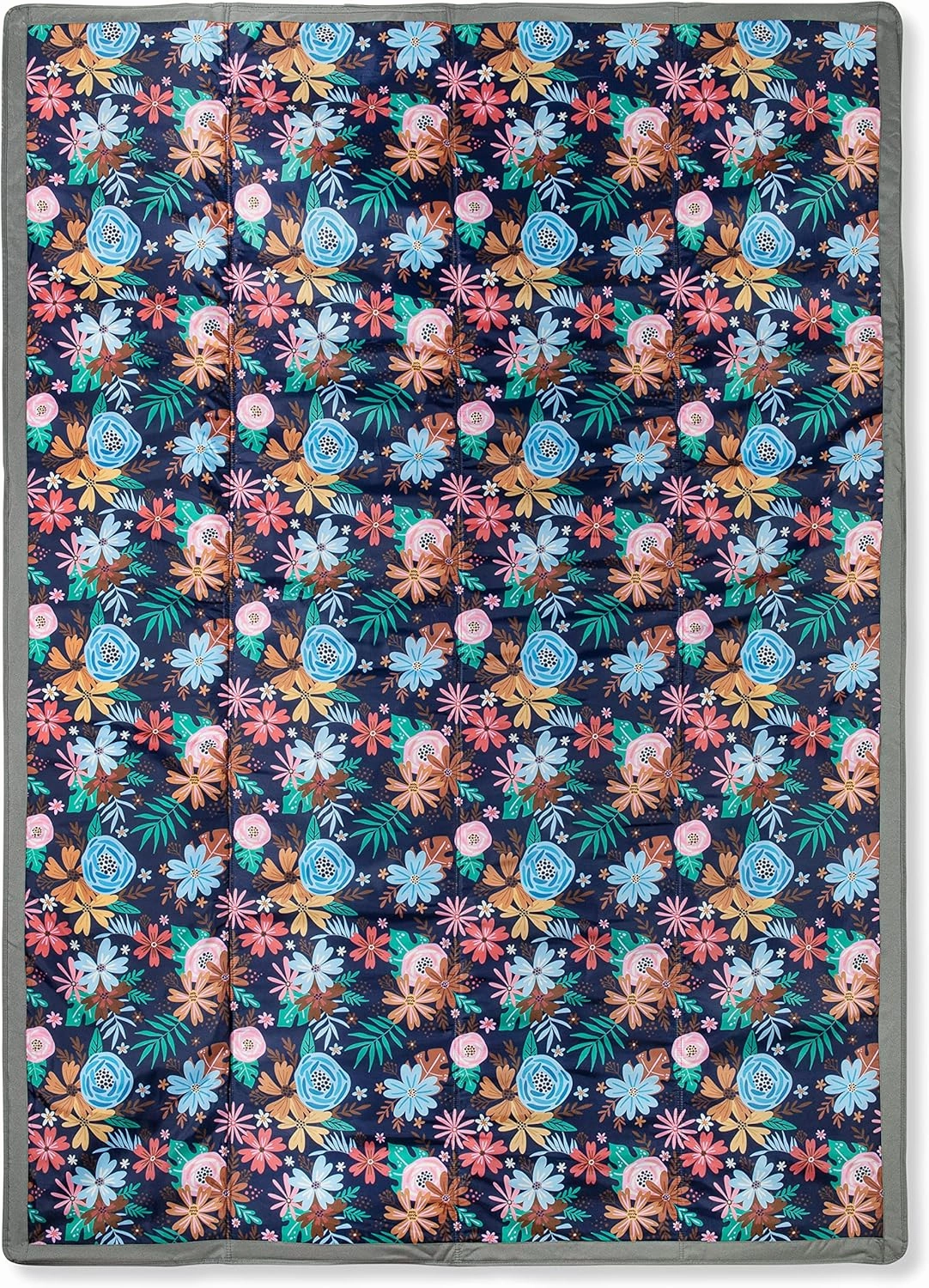 – Premium Outdoor Blanket | Picnic Blanket | 100% Polyester | Summer Beach Blanket | Water Resistant | Easy to Fold | Wipeable Material | Babies and Toddlers (Wild Flowers, 5x7)