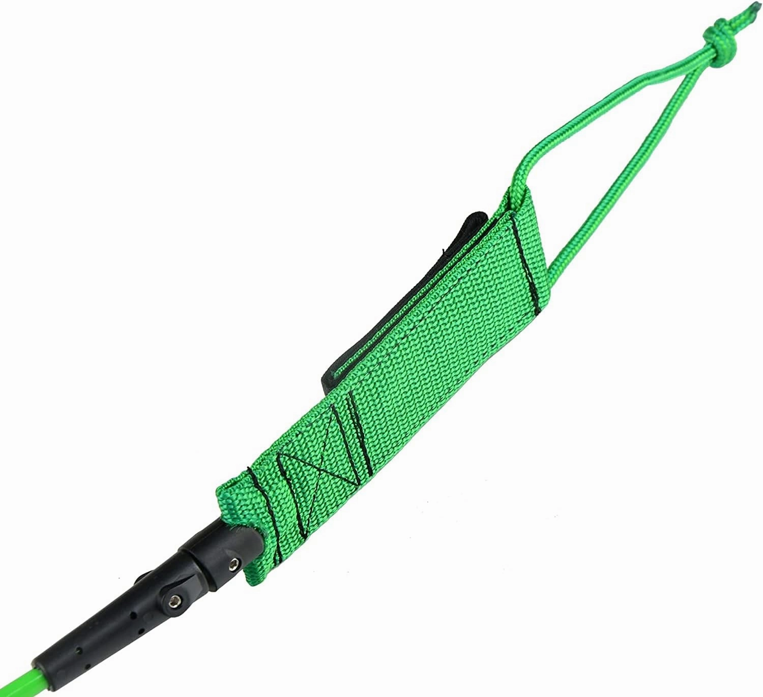 Abahub Premium Coil SUP Leash, 10 ft Coiled Paddle Board Leashes, 7.2mm Thick Legrope Strap for Longboard Surfboards, Stand-up Paddleboards, iSUP Replacement Leg Rope, 8 Colors…