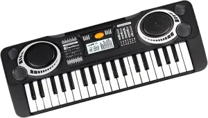 Acouto Kids 37-Key Electronic Piano Educational Music Toy for Boys Girls Portable Ning Instrument