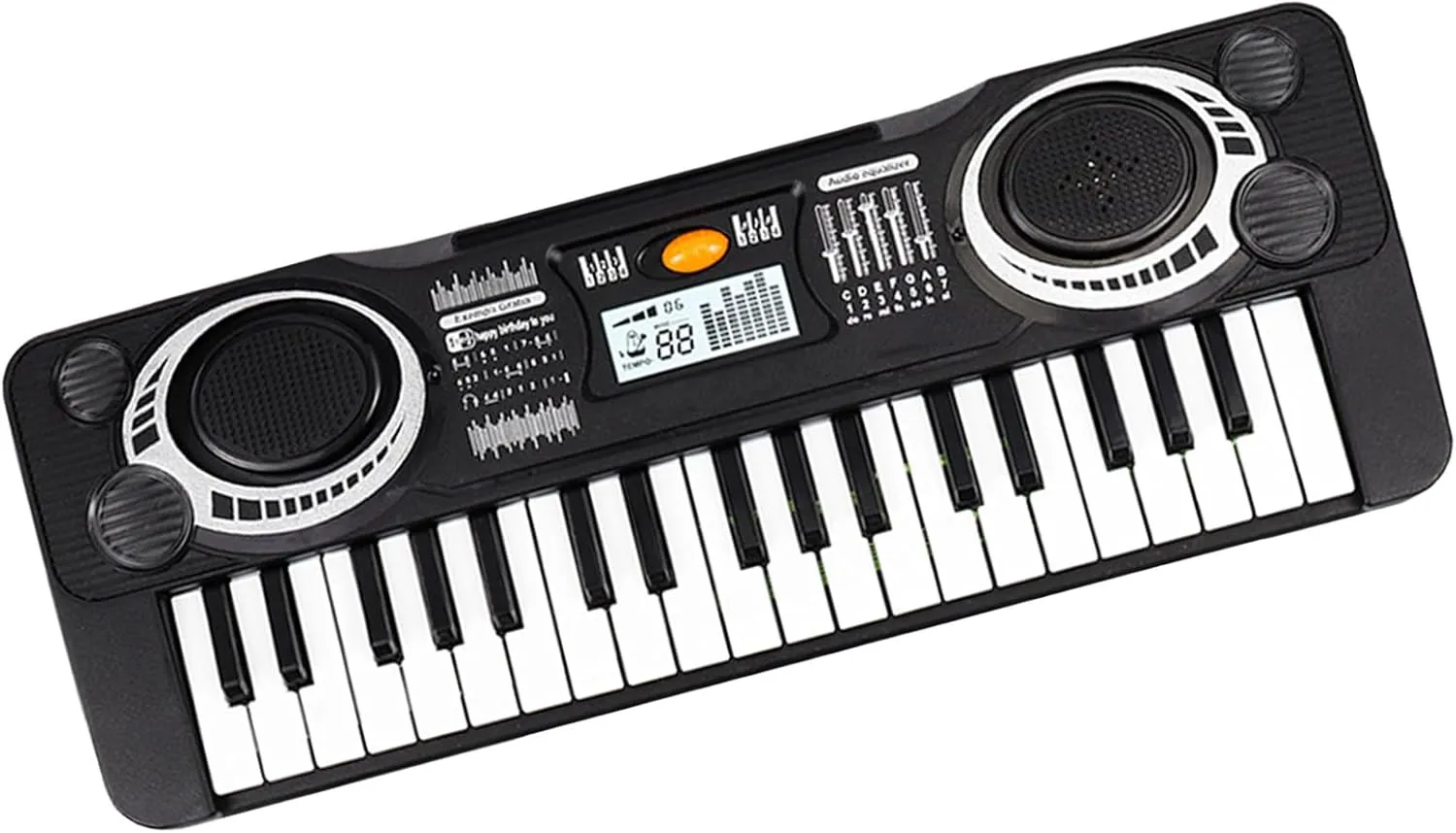 Acouto Kids 37-Key Electronic Piano Educational Music Toy for Boys Girls Portable Ning Instrument