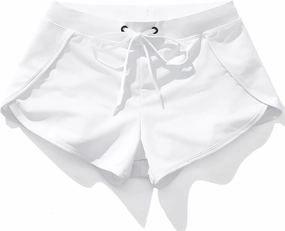 AIMPACT Mens Swim Trunks Quick Dry Board Shorts 80s 90s Vintage Swimwear with Lining Swim Shorts for Men