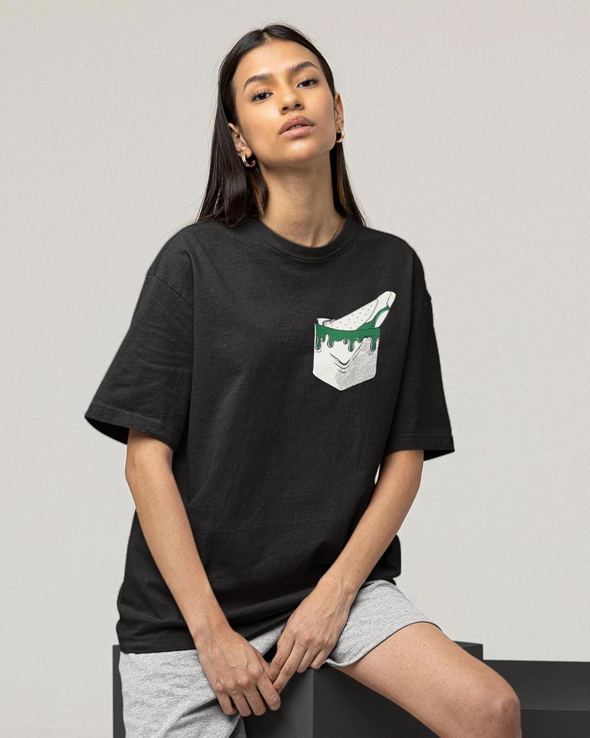 AJ 13 Court of Legends 13s Pine Green Shirt, in Pocket, Shirts Match Sneakers 2D Sneaker T-Shirt Tee