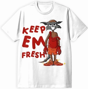 AJ 4 Brick by Brick 4s Shirt, Keep Em Fresh, Shirts Match Sneakers 2D Sneaker T-Shirt Teee
