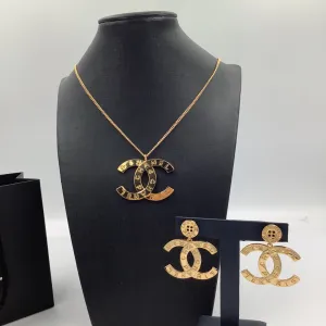 Alphabet Gold Pendant Necklace
