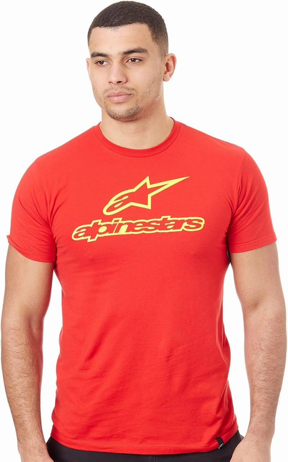Alpinestars Men's Modern Fit Short Sleeves 146 GSM Logo T-Shirt