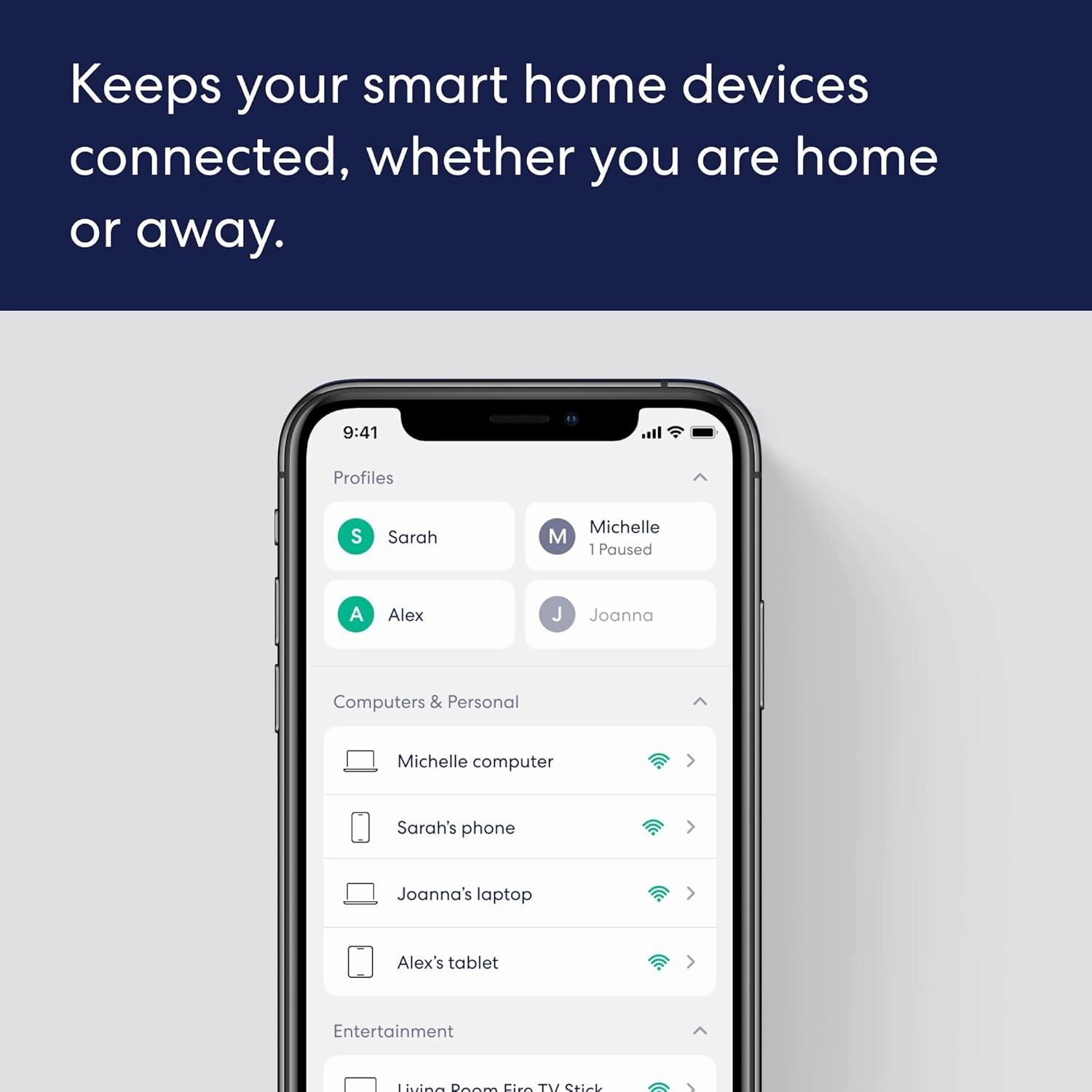 Amazon eero 6  mesh wifi system - Supports internet plans up to a Gigabit, Coverage up to 3,000 sq. ft., Connect 75  devices, 2-pack