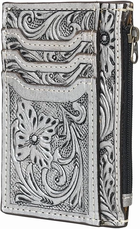 American Darling Card Holder Hand Tooled Genuine Leather | Card Holder | Business Card Holder | Credit Card Holder | Leather Card Holder