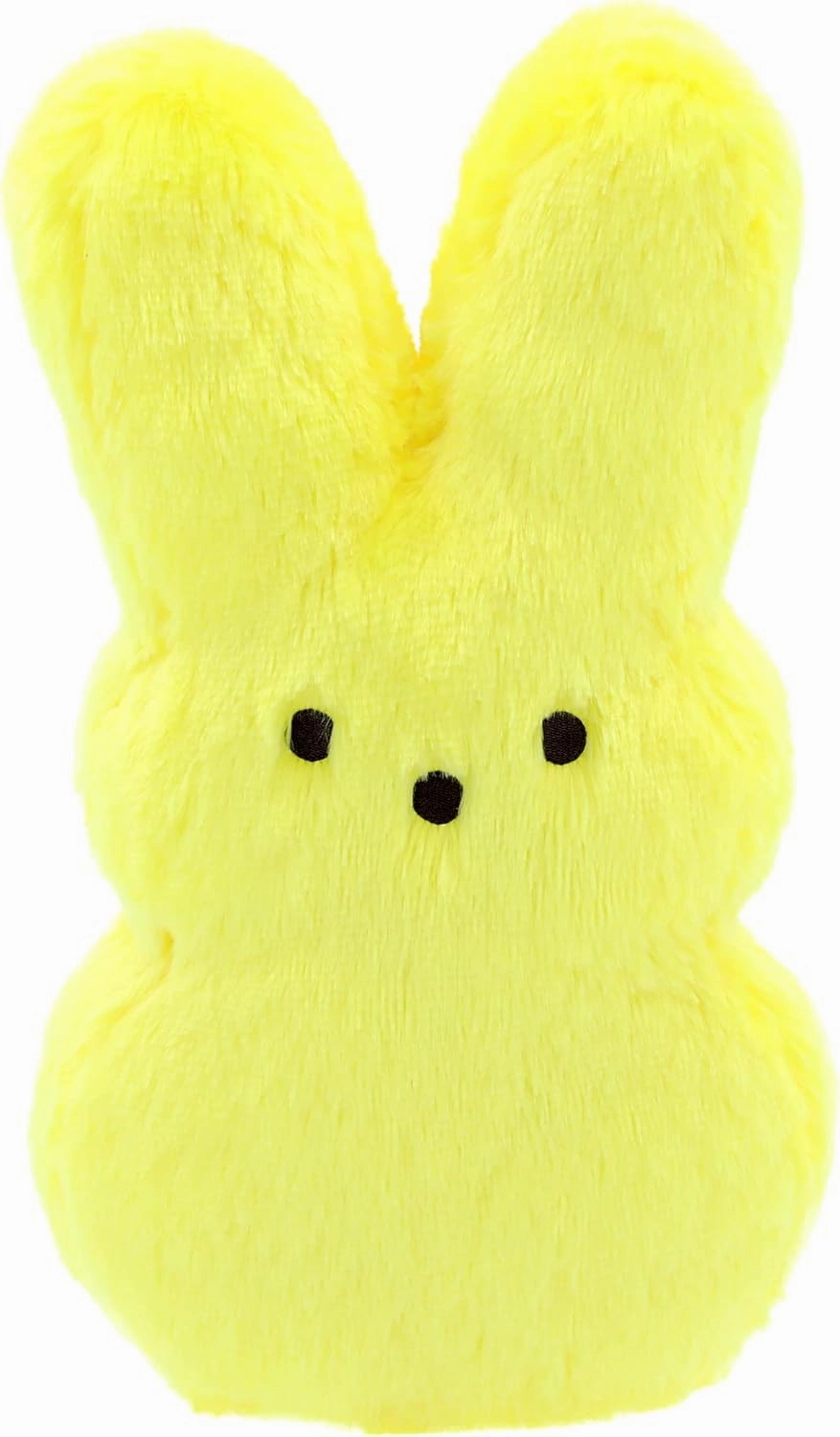 Animal Adventure | Shaggy Bunny Peeps | 15” Collectible Plush | Yellow