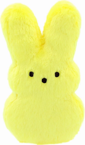 Animal Adventure | Shaggy Bunny Peeps | 15” Collectible Plush | Yellow
