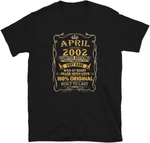 April 2002 Living Legends Birthday Shirt Gift