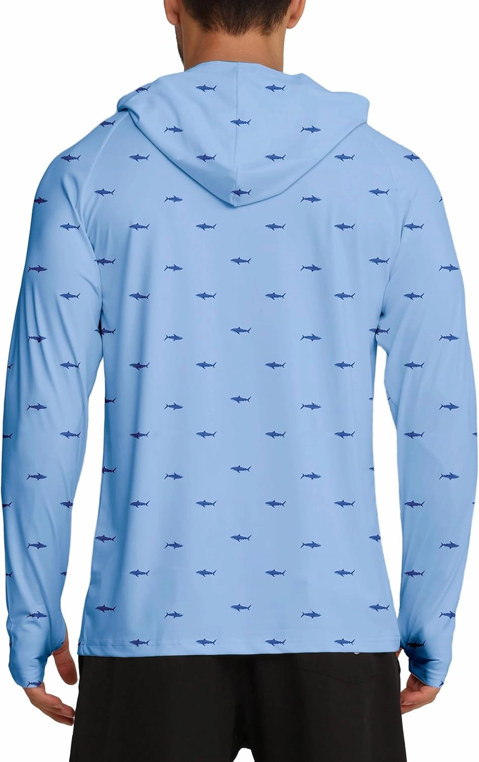 APTRO Men's UPF 50  Sun Protection Long Sleeve Hoodie Shirts UV Outdoor Fishing Shirts SPF Rash Guard Shirts for Men