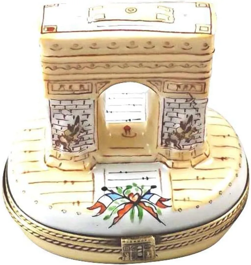 Arc De Triomphe Limoges Box Figurine