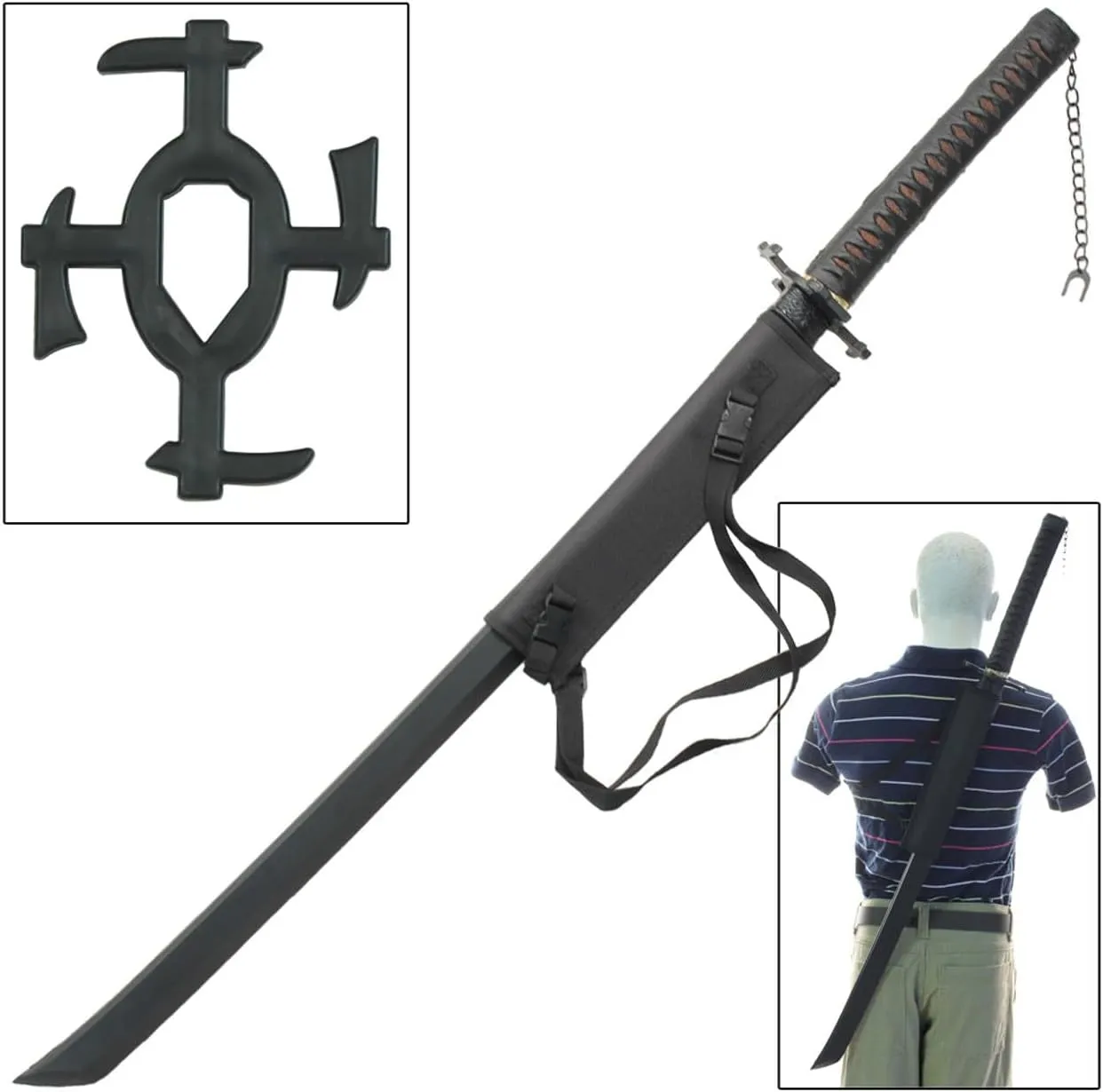 Armory Replicas™ - Authentic Japanese Ninja Katana Samurai Swords Collection for Enthusiasts - Carbon Steel Blades & Cosplay Option, Anime Replica Designs, Decorative Display & Diverse Styles