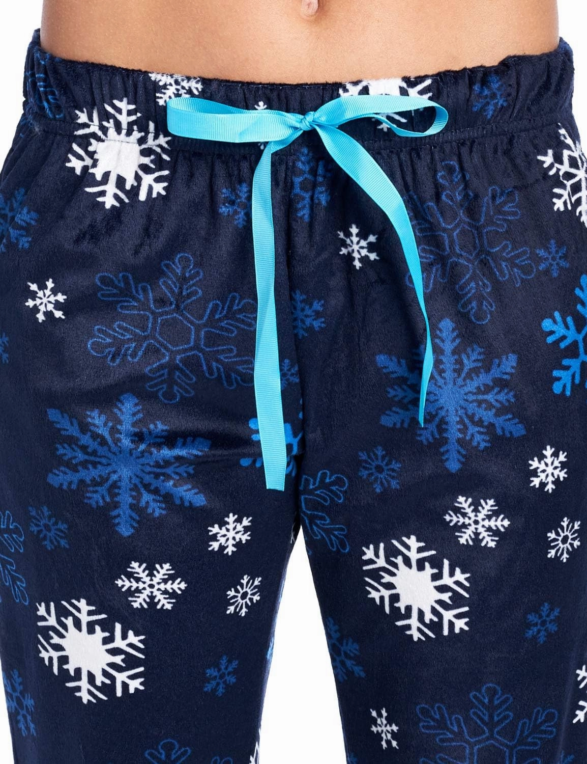 Ashford & Brooks Women's Plush Mink Fleece Pajama Sleep Pants