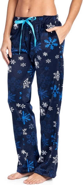 Ashford & Brooks Women's Plush Mink Fleece Pajama Sleep Pants