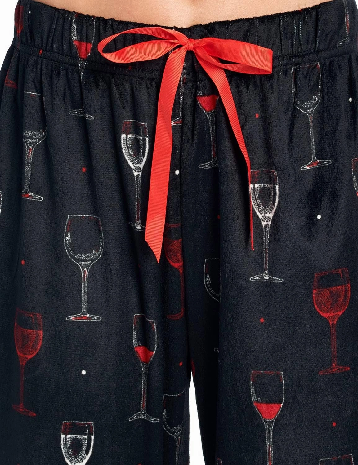 Ashford & Brooks Women's Plush Mink Fleece Pajama Sleep Pants
