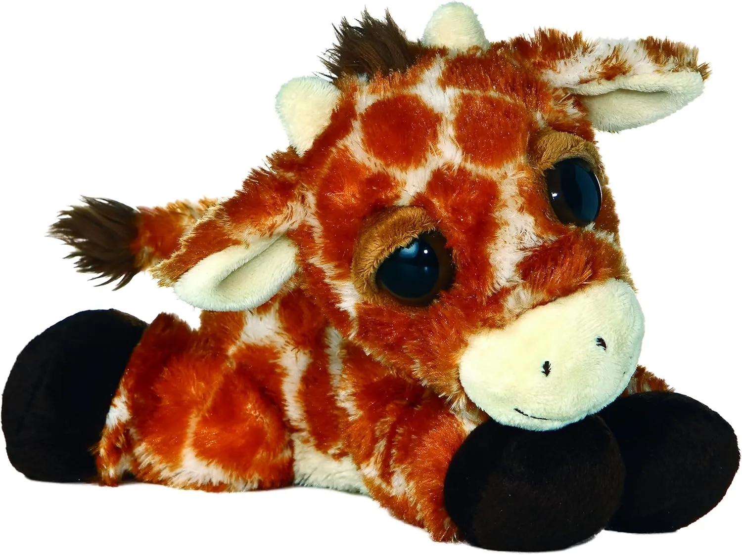 Aurora® Enchanting Dreamy Eyes™ Gallop Giraffe™ Stuffed Animal - Captivating Gaze - Aesthetic Appeal - Brown 10 Inches