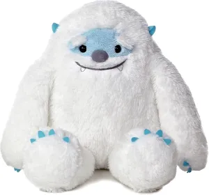 Aurora® Mysterious Fantasy Yulli™ Yeti Stuffed Animal - Mythical Companion - Imaginative Adventures - White 12 Inches