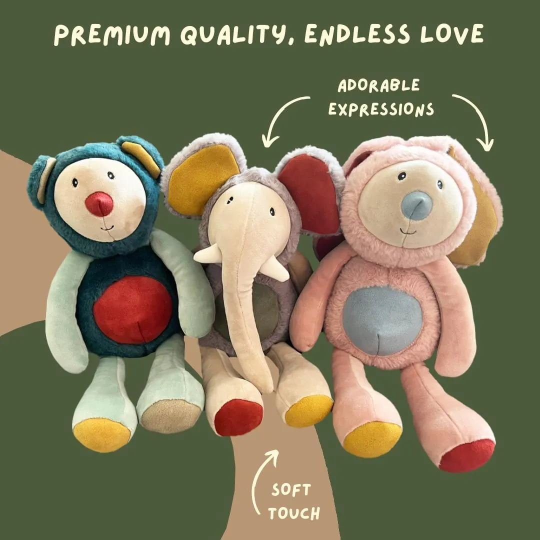 Avery Bunny Super Soft, Cute and Cuddly Stuffed Animal Plush Toy Adorable Gift for Babies and Toddlers 14 Inches
