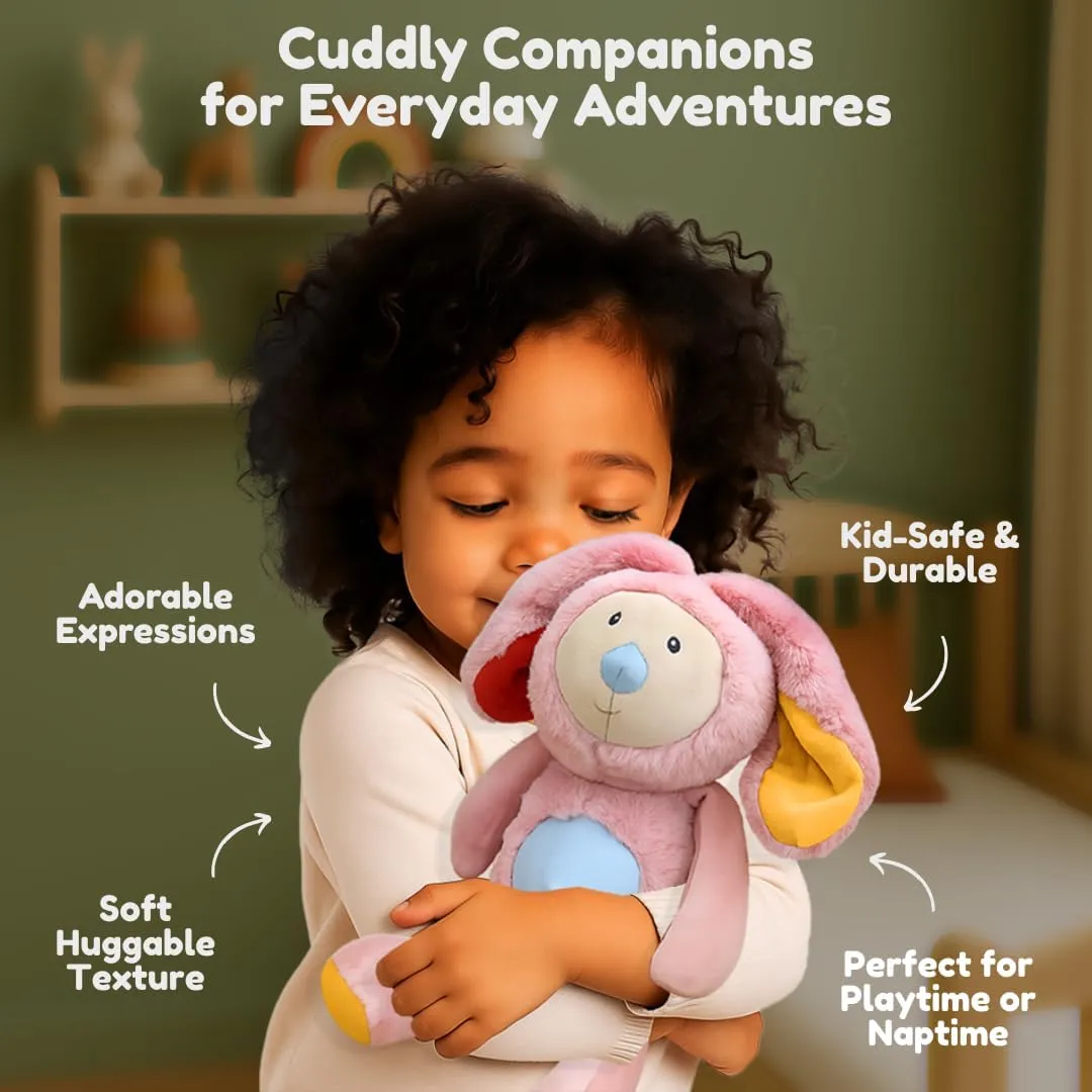 Avery Bunny Super Soft, Cute and Cuddly Stuffed Animal Plush Toy Adorable Gift for Babies and Toddlers 14 Inches