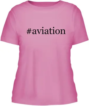#aviation - A Nice Hashtag Misses Cut Women's Short Sleeve T-Shirt