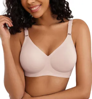Avidlove Wireless Bras for Women Comfy Seamless Bra No Underwire Bras Full Coverage Bralettes Soft Comfortable Everyday Bra