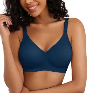 Avidlove Wireless Bras for Women Comfy Seamless Bra No Underwire Bras Full Coverage Bralettes Soft Comfortable Everyday Bra