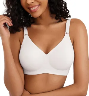 Avidlove Wireless Bras for Women Comfy Seamless Bra No Underwire Bras Full Coverage Bralettes Soft Comfortable Everyday Bra