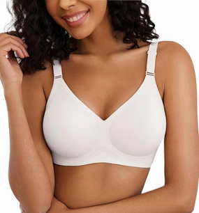 Avidlove Wireless Bras for Women Comfy Seamless Bra No Underwire Bras Full Coverage Bralettes Soft Comfortable Everyday Bra