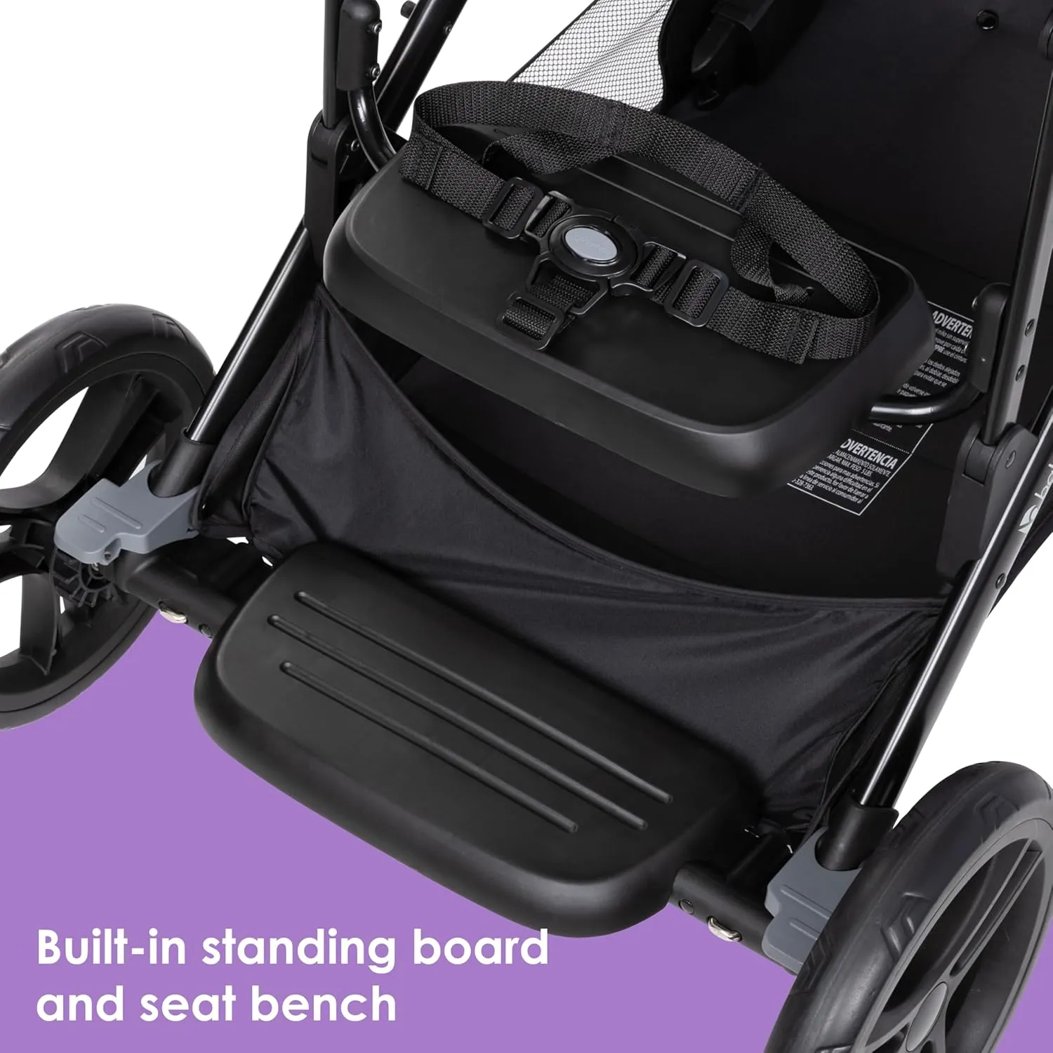 Baby Trend Morph Single to Double Modular Stroller, Dash Black