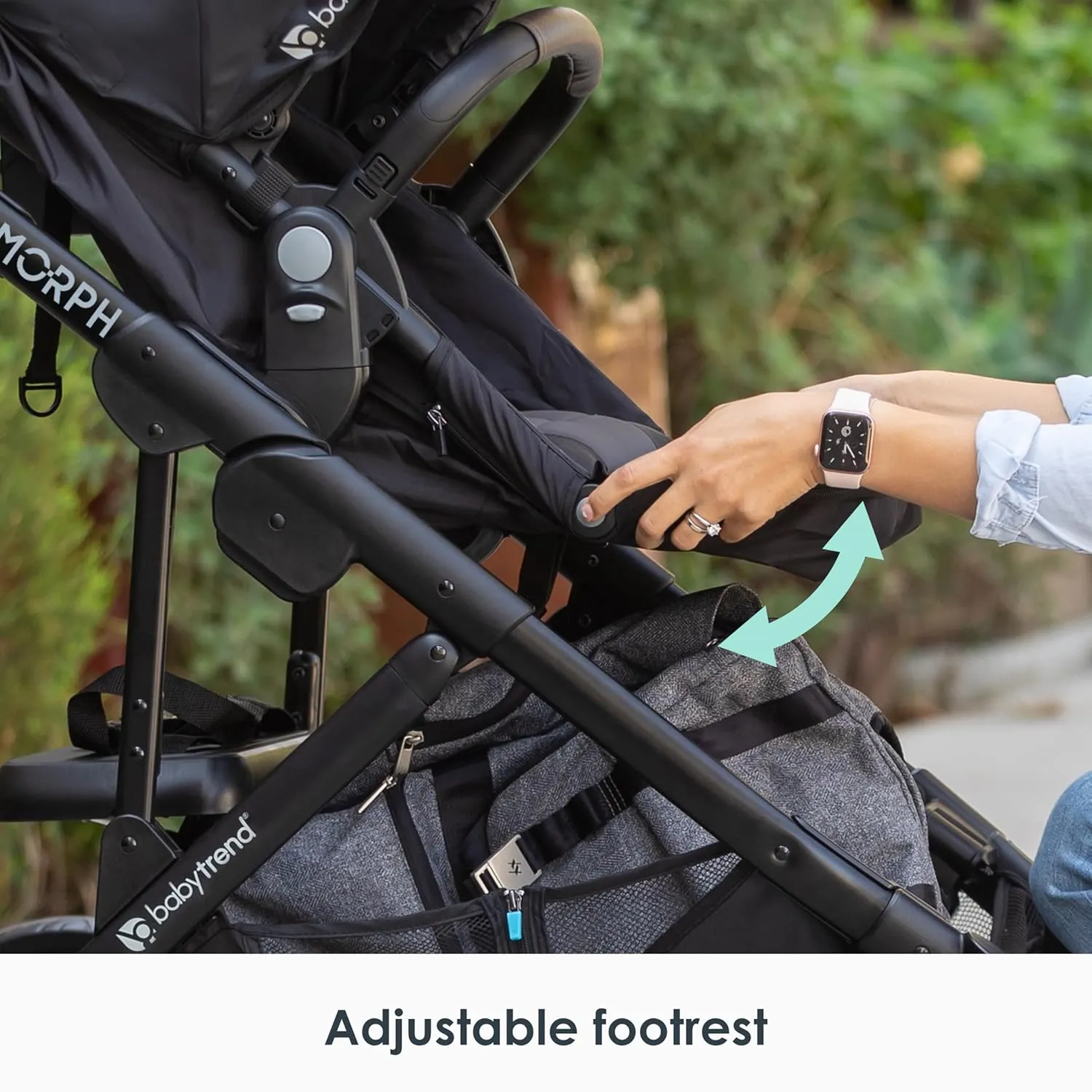 Baby Trend Morph Single to Double Modular Stroller, Dash Black