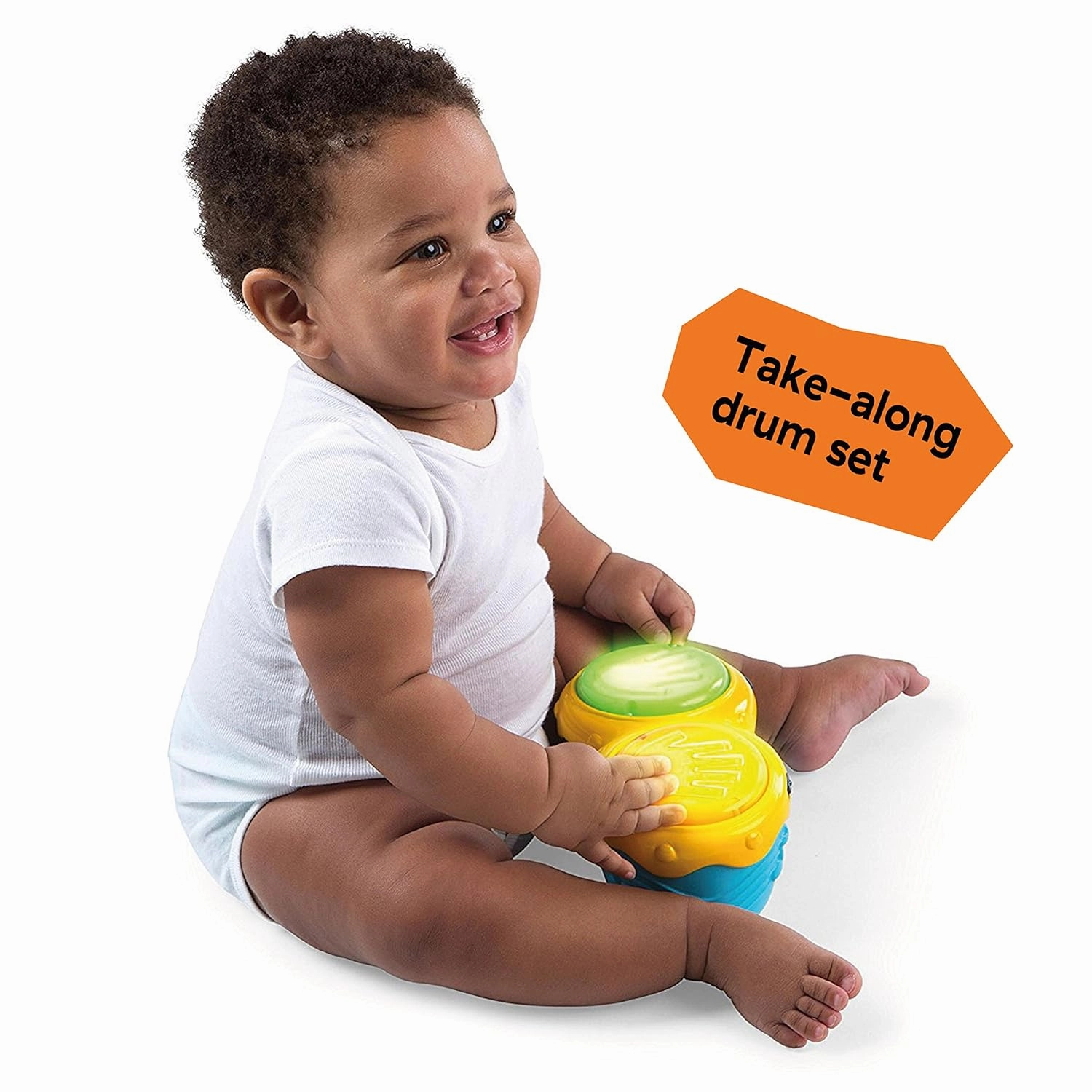 Baby Einstein Neighborhood Symphony Activity Jumper Infant Entertainer with Lights and Melodies, Age 6 months  , Max weight 25 lbs., Unisex