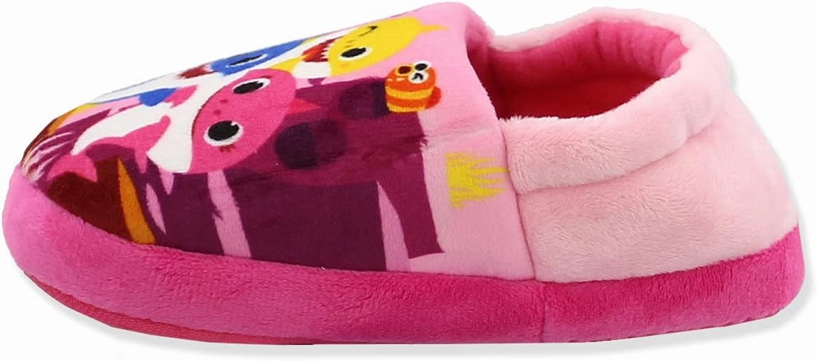 Baby Shark Toddler Kids Plush Aline Slippers
