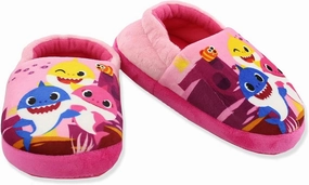 Baby Shark Toddler Kids Plush Aline Slippers